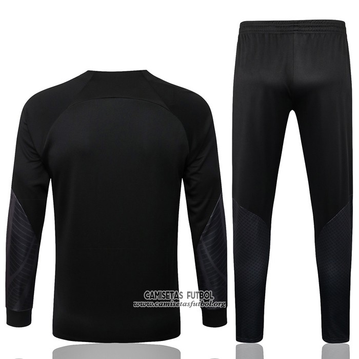 Chandal de Chaqueta del Corea del Sur 2022/2023 Negro